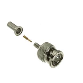 BNC_PLUG_CRIMP_MINI_COAX_3_PC._75_OHM_10_PK_for_commercial_and_residential_use