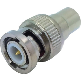 BNC PLUG TO RCA JACK 10 PK