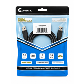 USB 3. 0 A-A MALE-MALE 6' (6 foot, 6 feet, 6 ft)