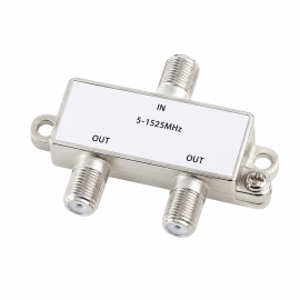 2 way MOCA compliant horizontal splitter..