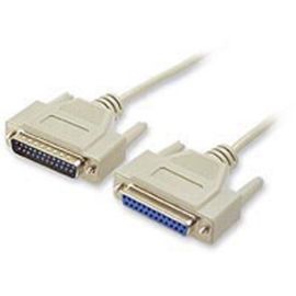 DB25 Male to Female 10ft serial cable 