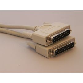 DB25 Male to Male serial cable 3ft 