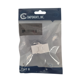 CAT 6 COUPLER KEYSTONE WHITE