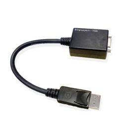 ADAPTOR DP MALE TO VGA FEM. W/IC 6" (6 inches, 6 inch, 6 in)