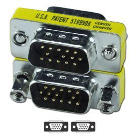GENDER CHANGER M-M 15 PIN HD 10 PK