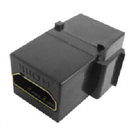 HDMI INLINE COUPLER 4K CL2 KEYSTONE BLACK UL