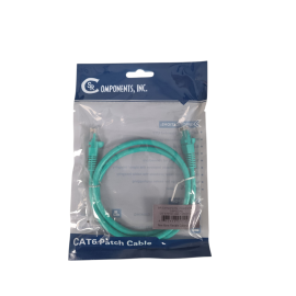 CAT 6 PATCH CABLE GREEN 3FT
