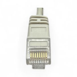 CAT6 Patch Cable shielded Grey 5 ft