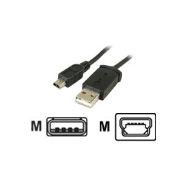 USB 2.0 AM to MINI USB BM 10ft