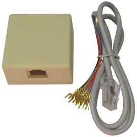 RJ31X JACK + 804R2 RJ45 CABLE 2'