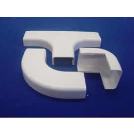 3/4" 3way tee white