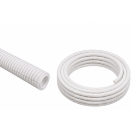 split loom 3/8 inch white 25ft
