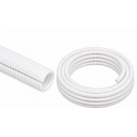 SPLIT LOOM WHITE 12' (12 foot, 12 feet, 12 ft)