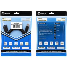 3.0 USB CABLE A-A M-F 6' (6 foot, 6 feet, 6 ft)