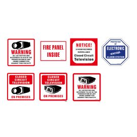 CCTV WARNING ACTIVITY SIGN