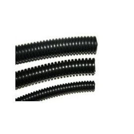 SPLIT LOOM 1/4" (4 inches, 4 inch, 4 in) BLACK 12' (12 foot, 12 feet, 12 ft)