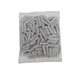 B CONNECTORS PLAIN 100PK WHITE