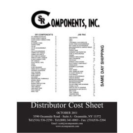 Distributor Cost Sheet