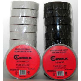 ELEC. TAPE BLACK SUPER 33 3/4" (4 inches, 4 inch, 4 in) X 66' (66 foot, 66 feet, 66 ft)