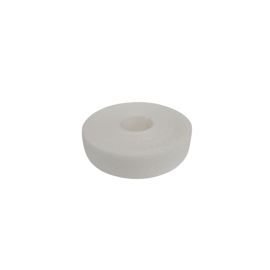 WHITE HOOK AND LOOP 3/4" (4 inches, 4 inch, 4 in) X 15' (15 foot, 15 feet, 15 ft) SPOOL