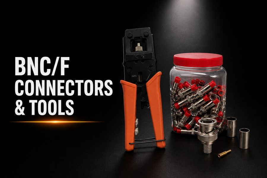 BNC and F Connectors and Tools