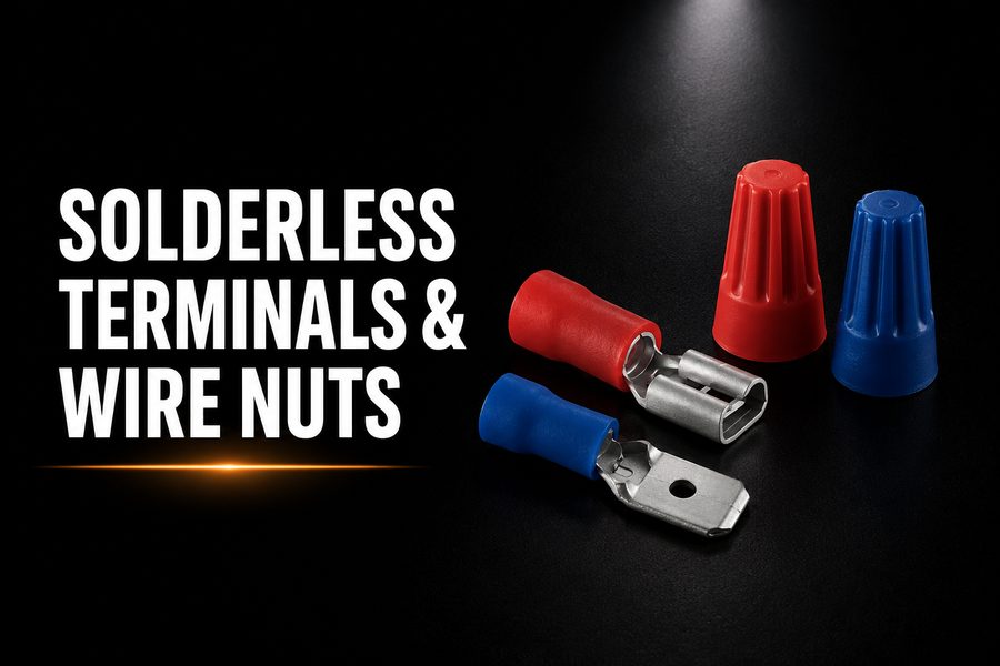 Solderless Terminals and Wire Nuts