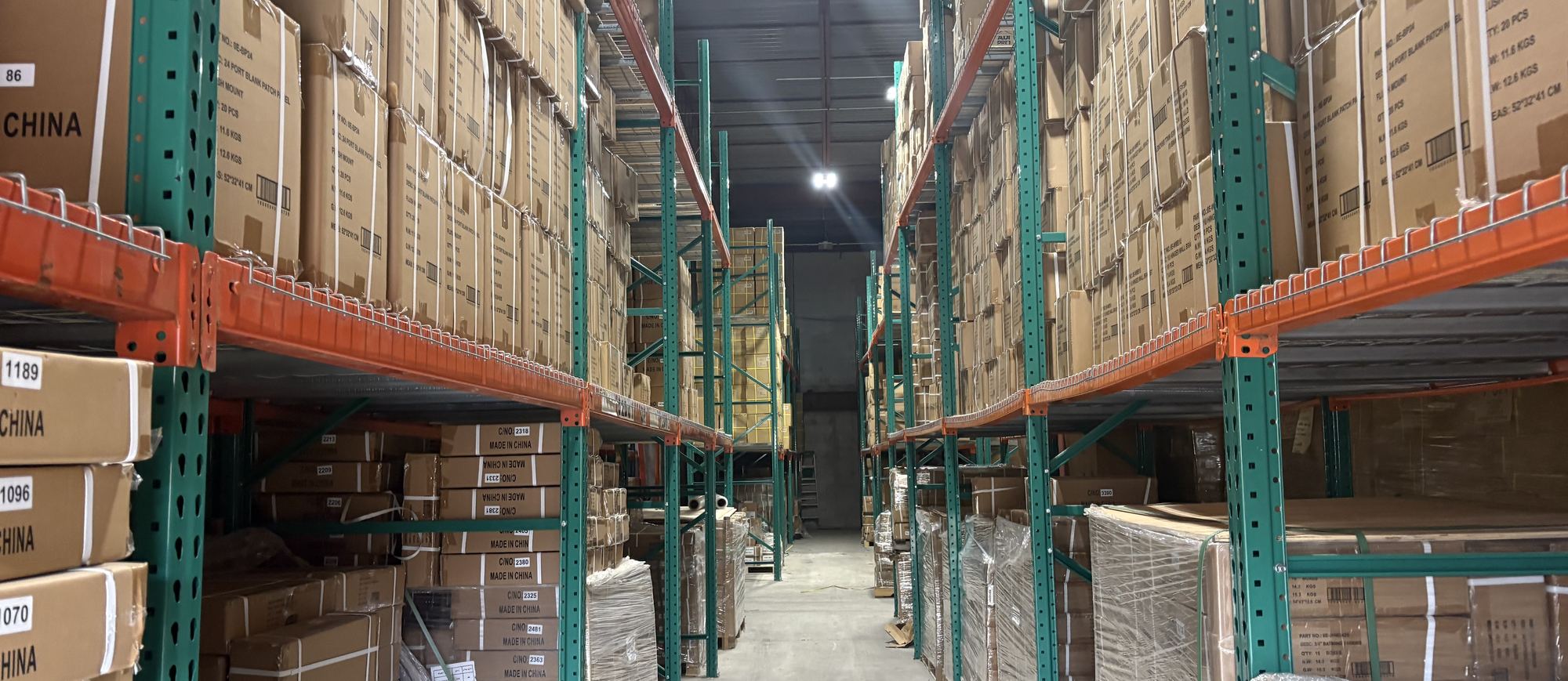 SR Components warehouse