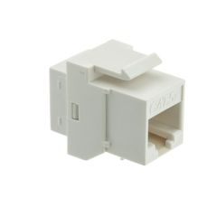 CAT 5E KEYSTONE COUPLER WHITE