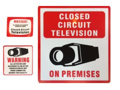 CCTV DECALS